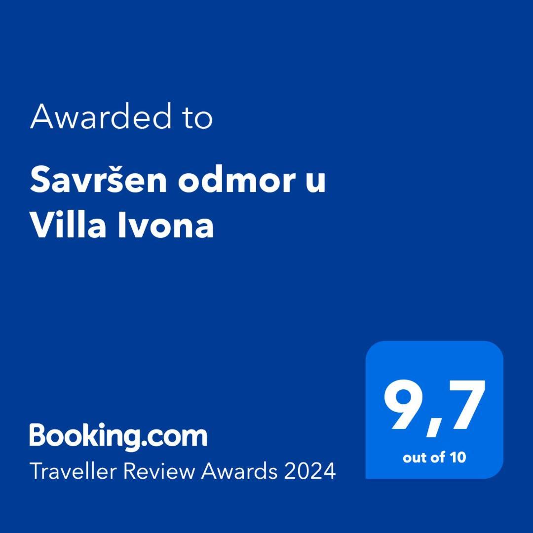 Savrsen Odmor U Villa Ivona Zadar Buitenkant foto